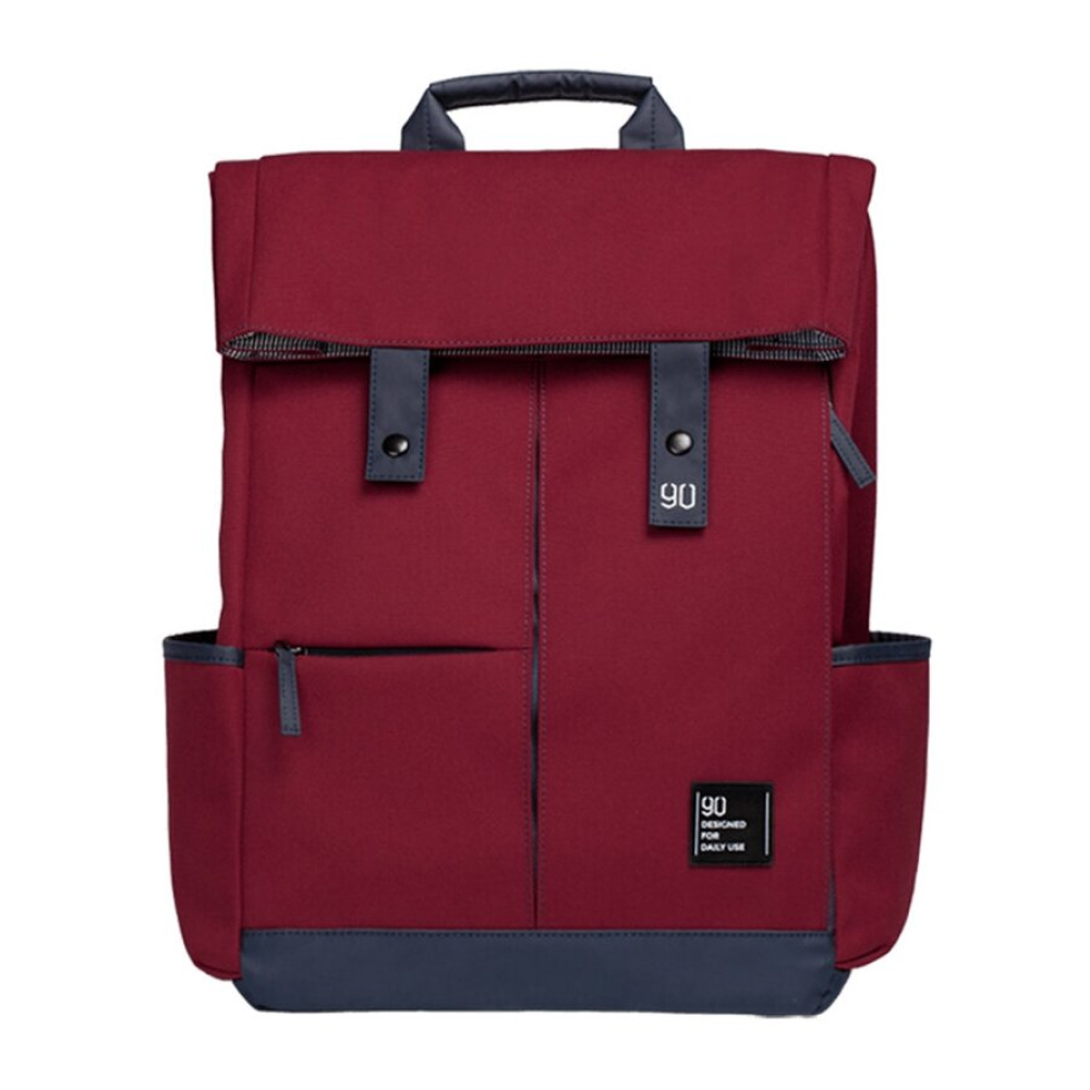 Рюкзак 90 Points Vibrant College Casual Backpack, темно-красный